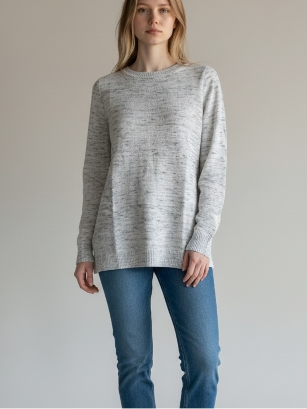 Talbots Indigo Blue Space Tunic NWT